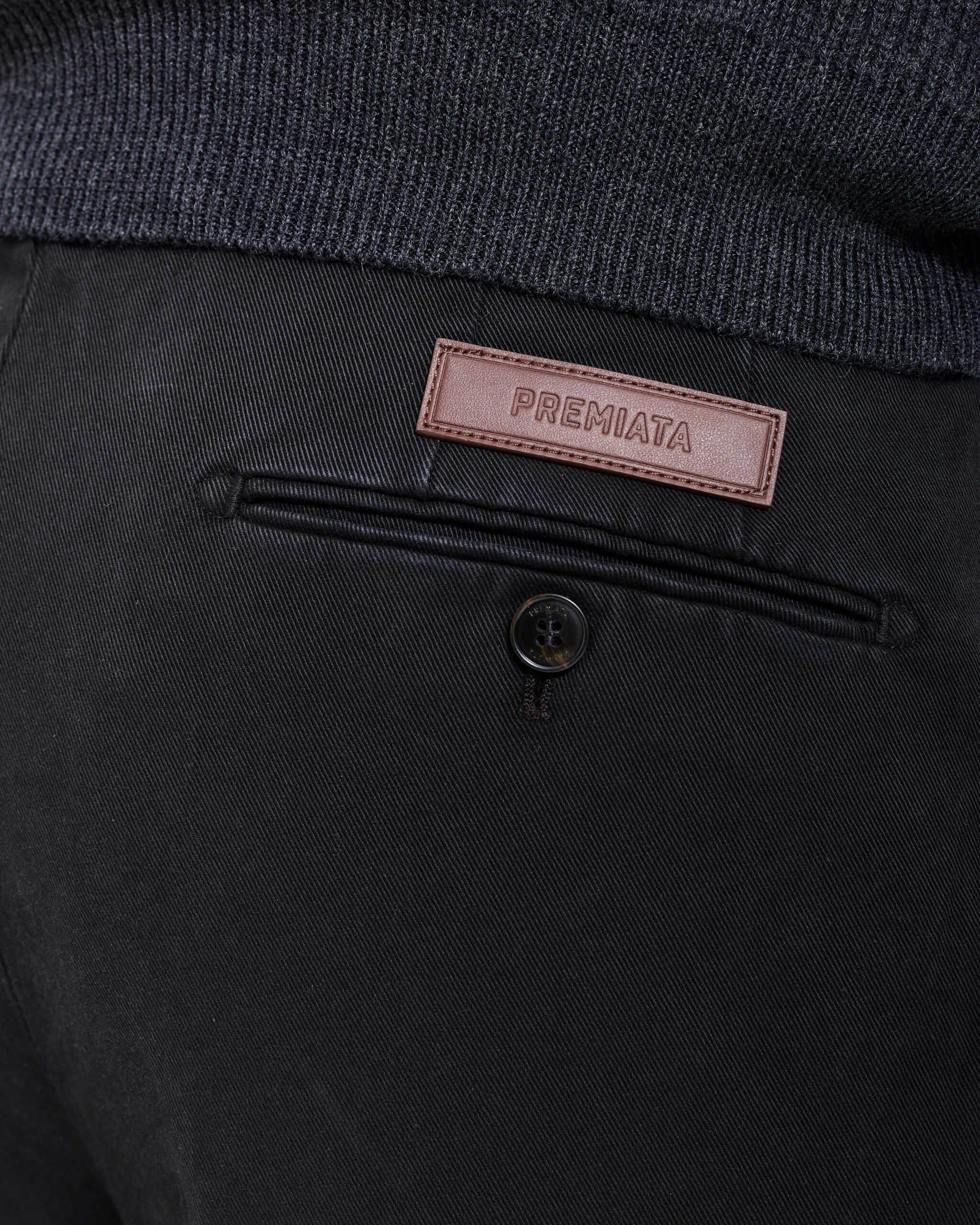 Cotton Trousers Black - Premiata