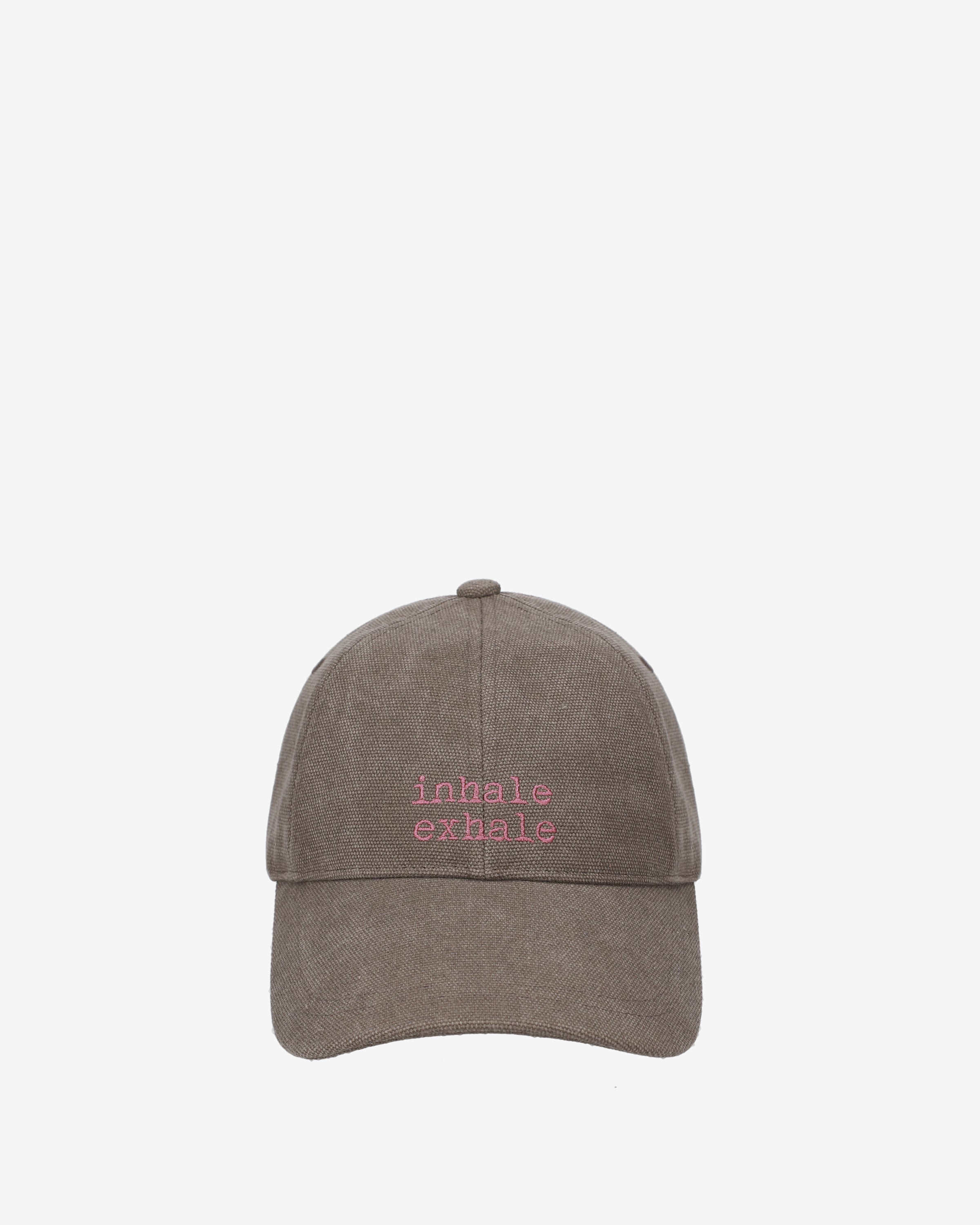 Inhale Exhale Baseball Cap Taupe
