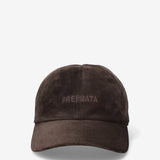 Suede Baseball Cap Mocha