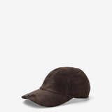 Suede Baseball Cap Mocha