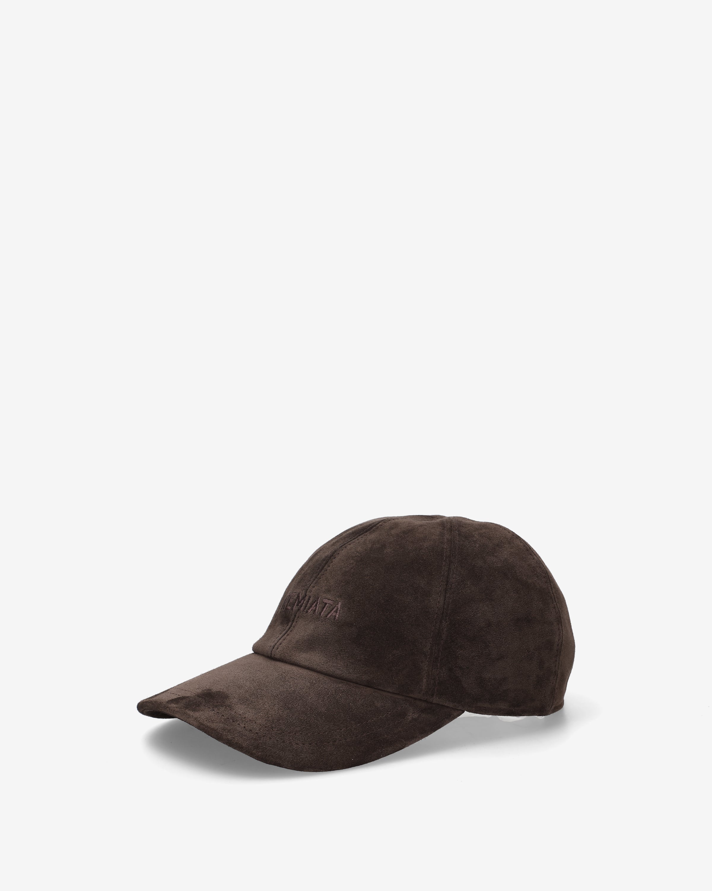 Suede Baseball Cap Mocha