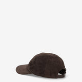 Suede Baseball Cap Mocha