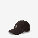 Corduroy Baseball Cap Ebony