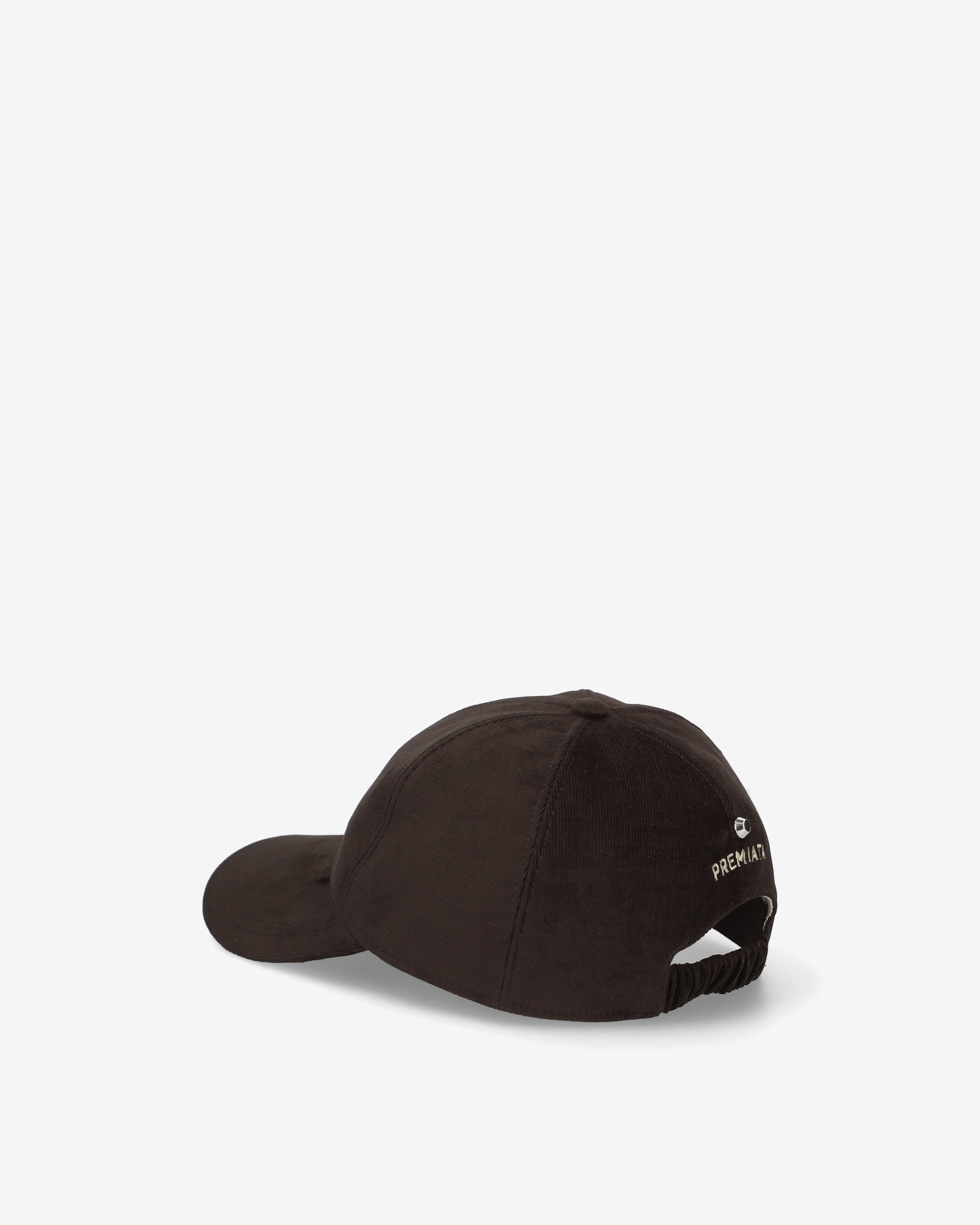 Corduroy Baseball Cap Ebony