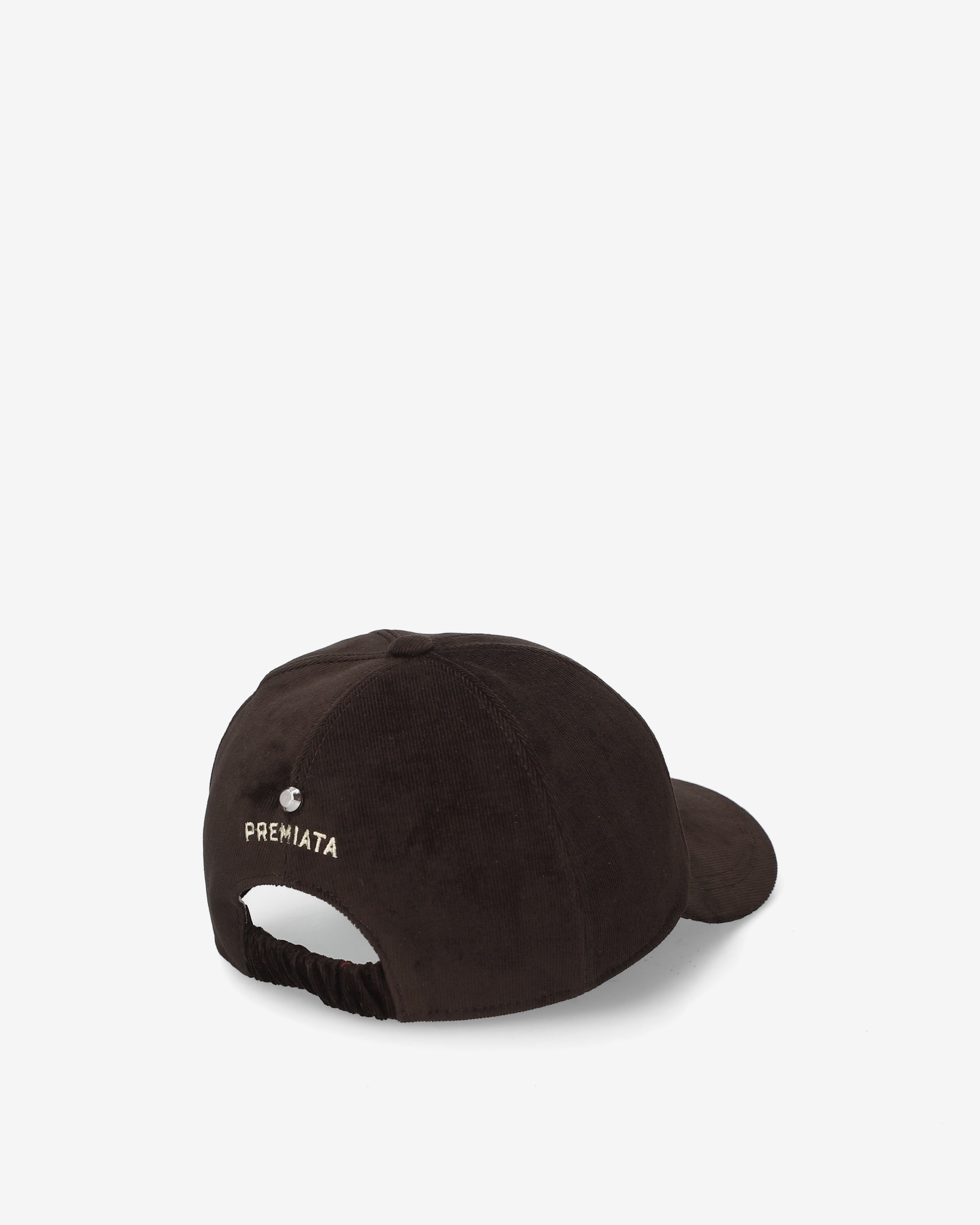Corduroy Baseball Cap Ebony