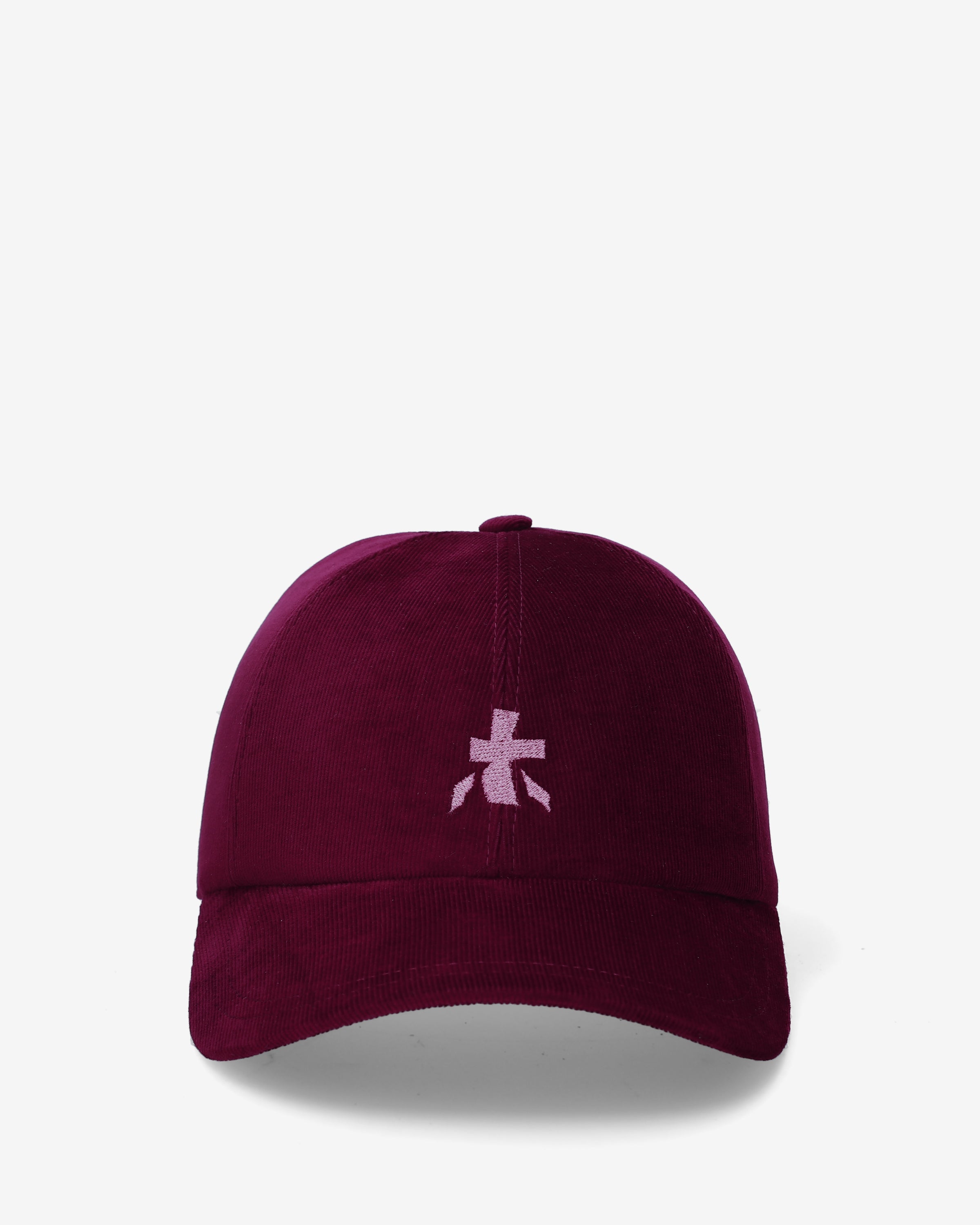 Corduroy Baseball Cap Burgundy