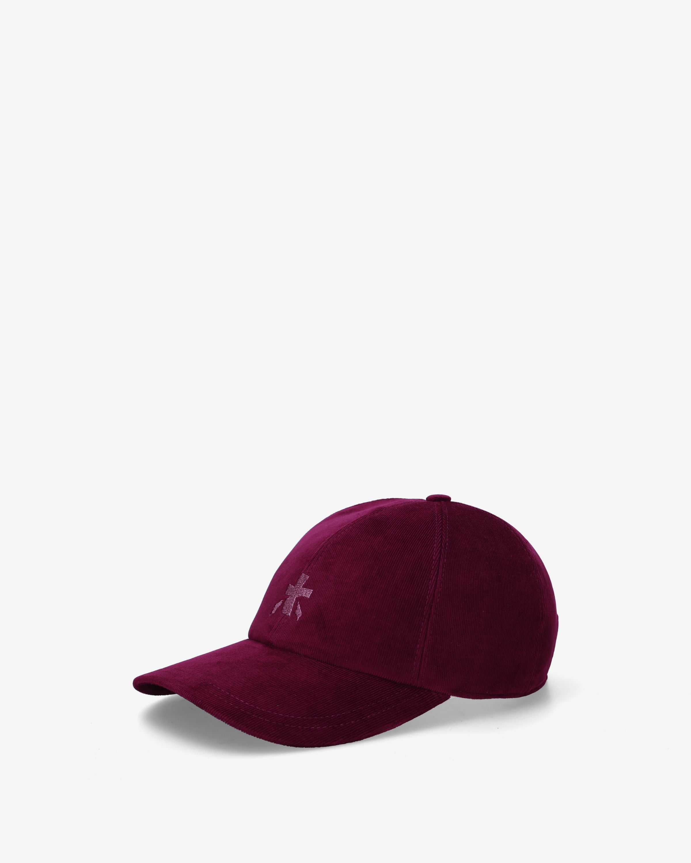 Corduroy Baseball Cap Burgundy