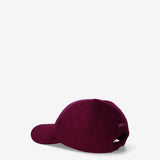 Corduroy Baseball Cap Burgundy