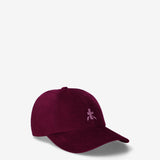 Corduroy Baseball Cap Burgundy