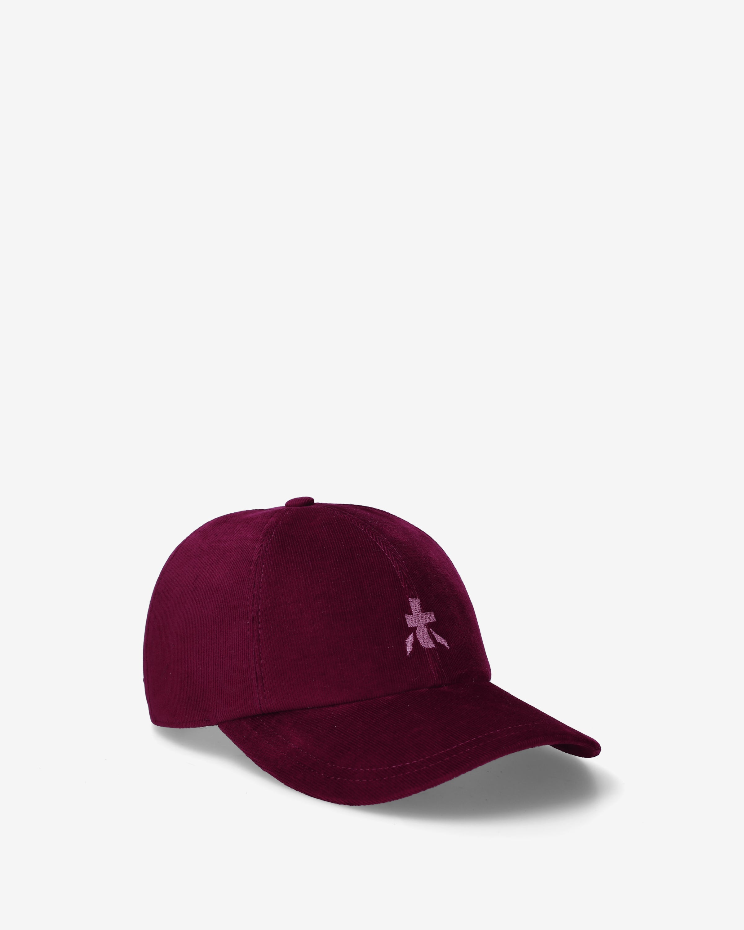 Corduroy Baseball Cap Burgundy