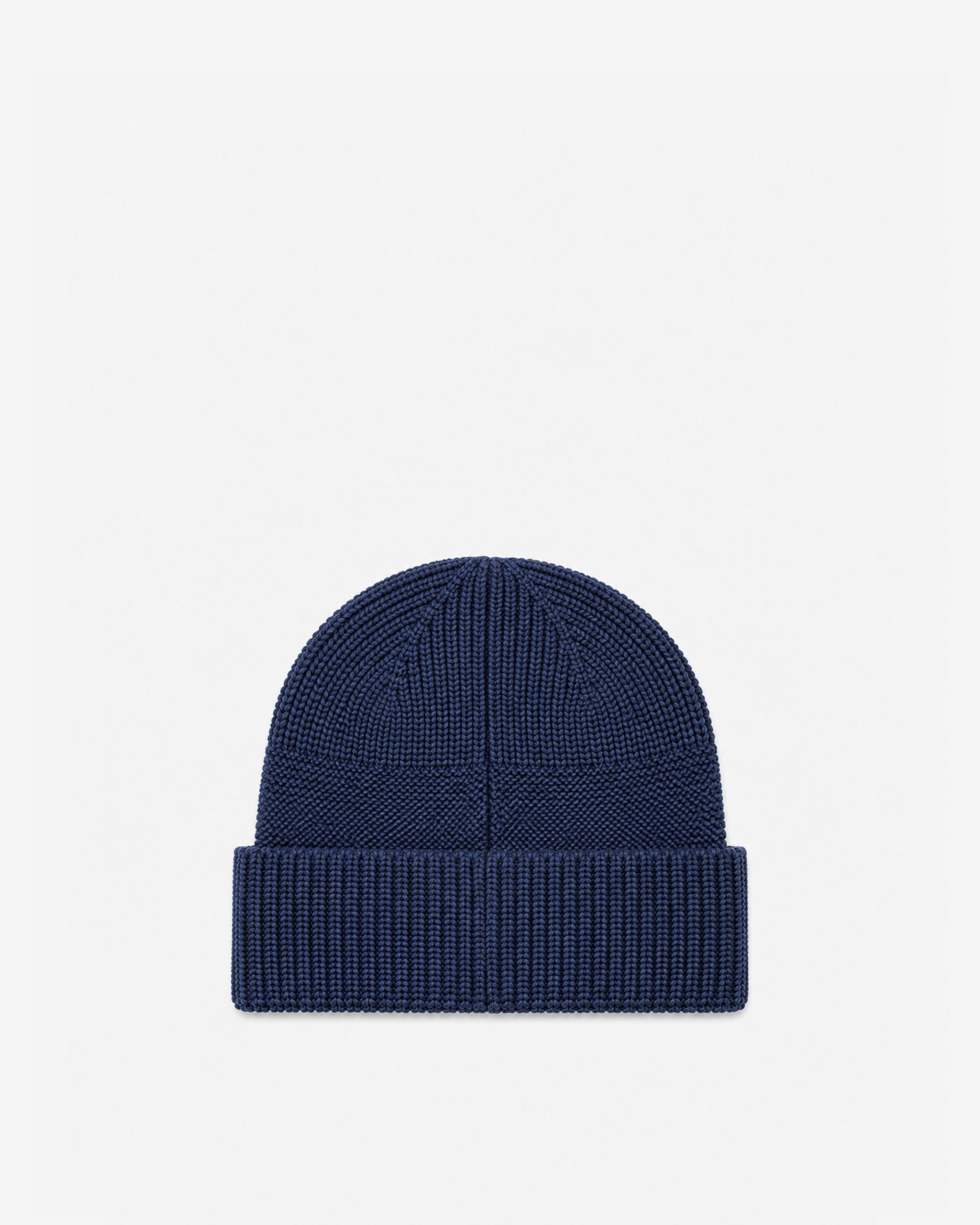 Merino Wool Beanie Indigo Melange