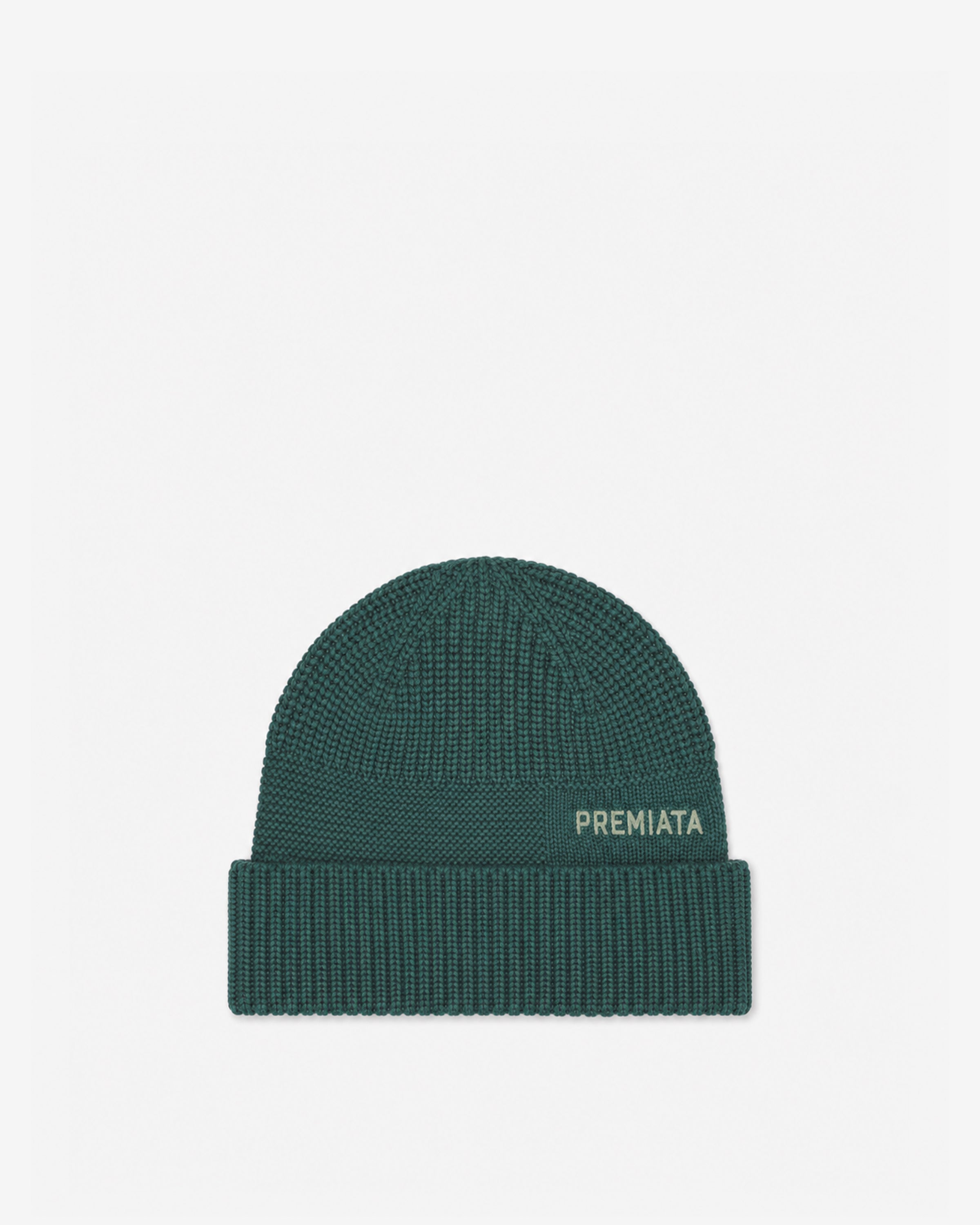 Merino Wool Beanie Green