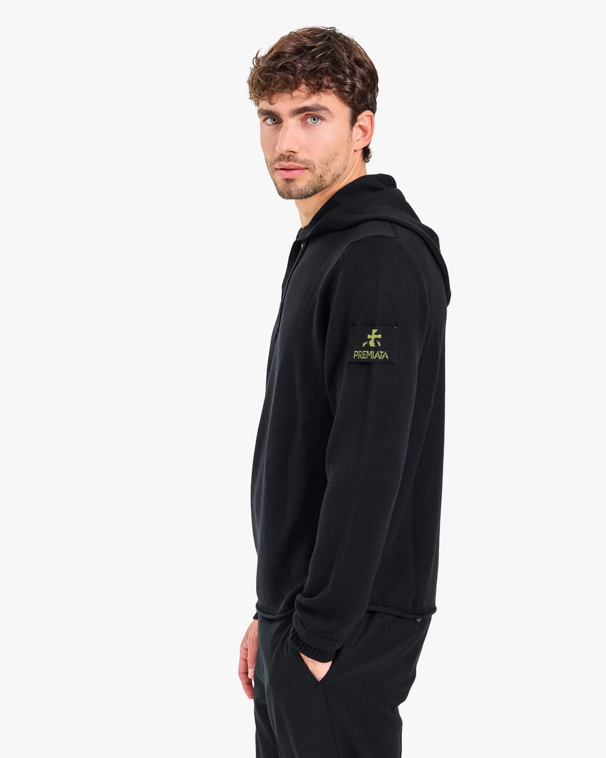 Wool Sweater Black - Premiata