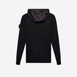 Hooded Zip Knit Cardigan Black - Premiata