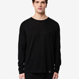 Cotton Crew Neck Sweater Black