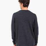 Knit Crew-Neck Sweater Anthracite - Premiata