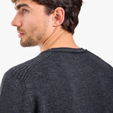 Knit Crew-Neck Sweater Anthracite - Premiata