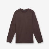 Knit Crew-Neck Sweater Brown - Premiata