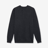 Wool Sweater with Nylon Inserts Anthracite