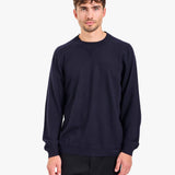 Wool Sweater with Elbow Patches Blue - Premiata