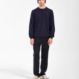 Wool Sweater with Elbow Patches Blue - Premiata