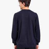 Wool Sweater with Elbow Patches Blue - Premiata