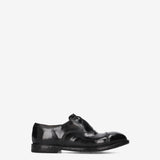 Cordovan Oxford Lace-Up Shoes Black