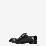 Cordovan Oxford Lace-Up Shoes Black