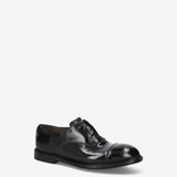 Cordovan Oxford Lace-Up Shoes Black