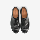 Cordovan Oxford Lace-Up Shoes Black