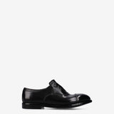 Black Cordovan Laceless Oxford