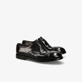 Black Cordovan Laceless Oxford