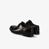 Black Cordovan Laceless Oxford