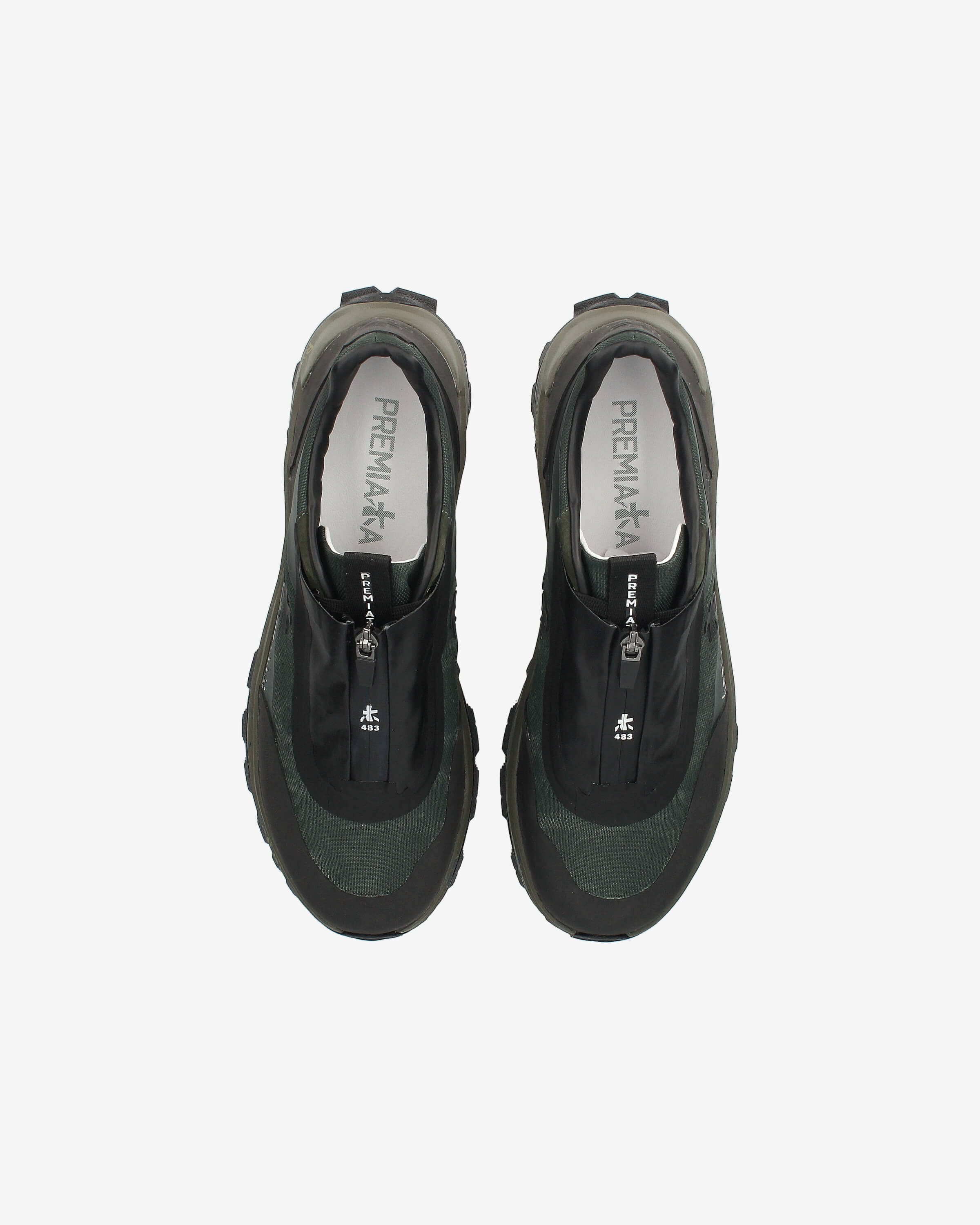 Premiata Sciliar Sneakers – Unisex Black Shoes with Vibram Sole