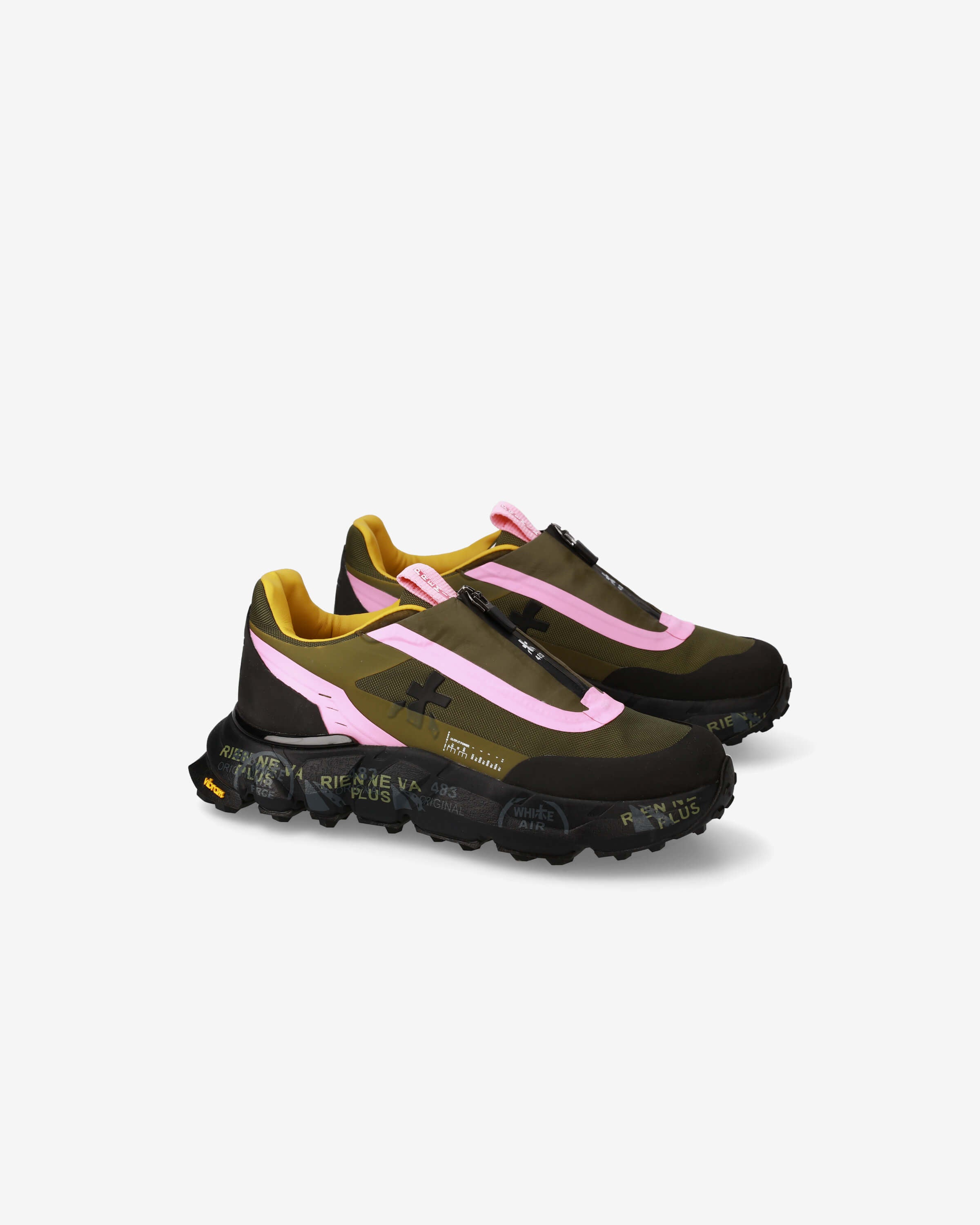 Premiata Sciliar Sneakers – Unisex Black Shoes with Vibram Sole