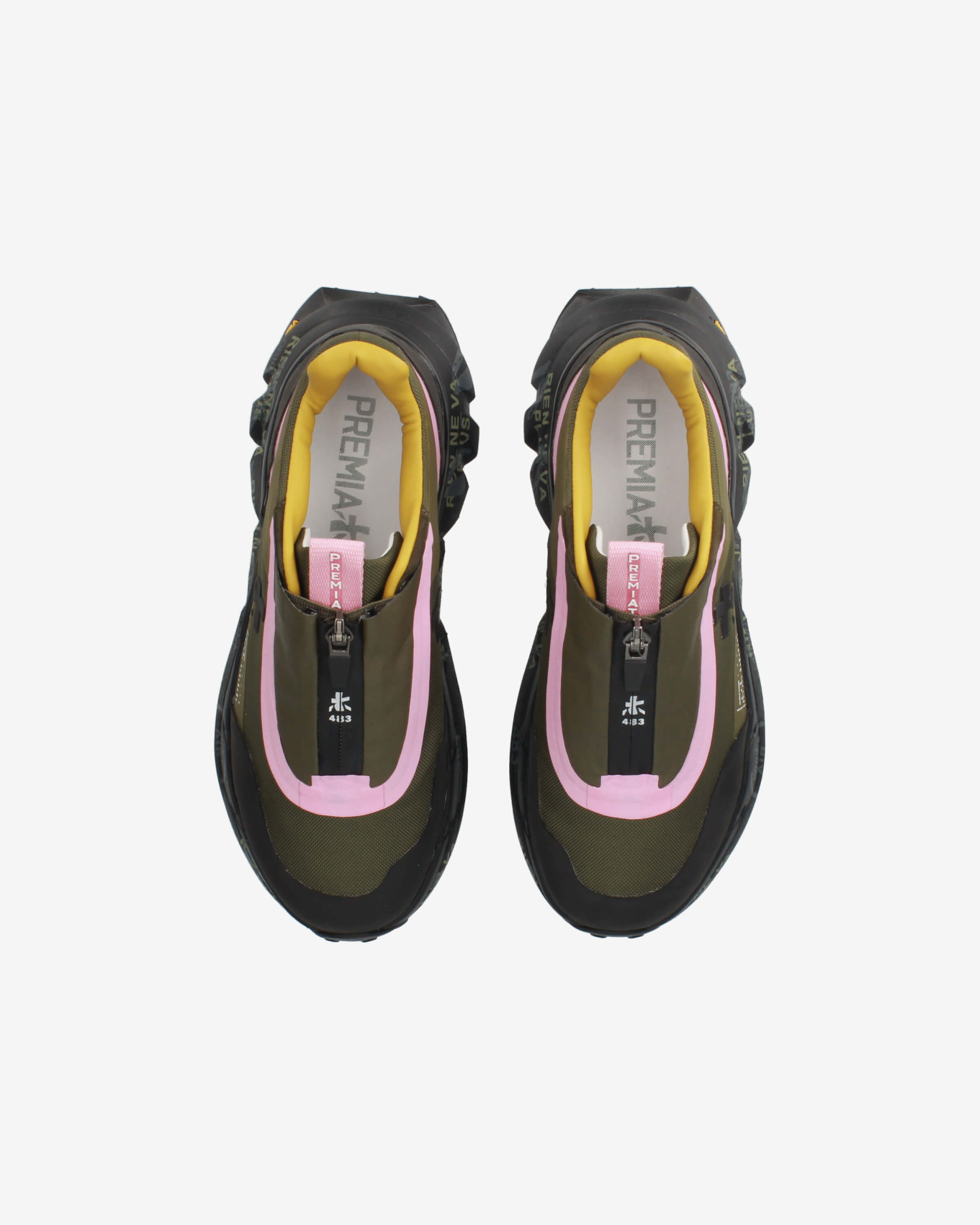 Premiata Sciliar Sneakers – Unisex Black Shoes with Vibram Sole