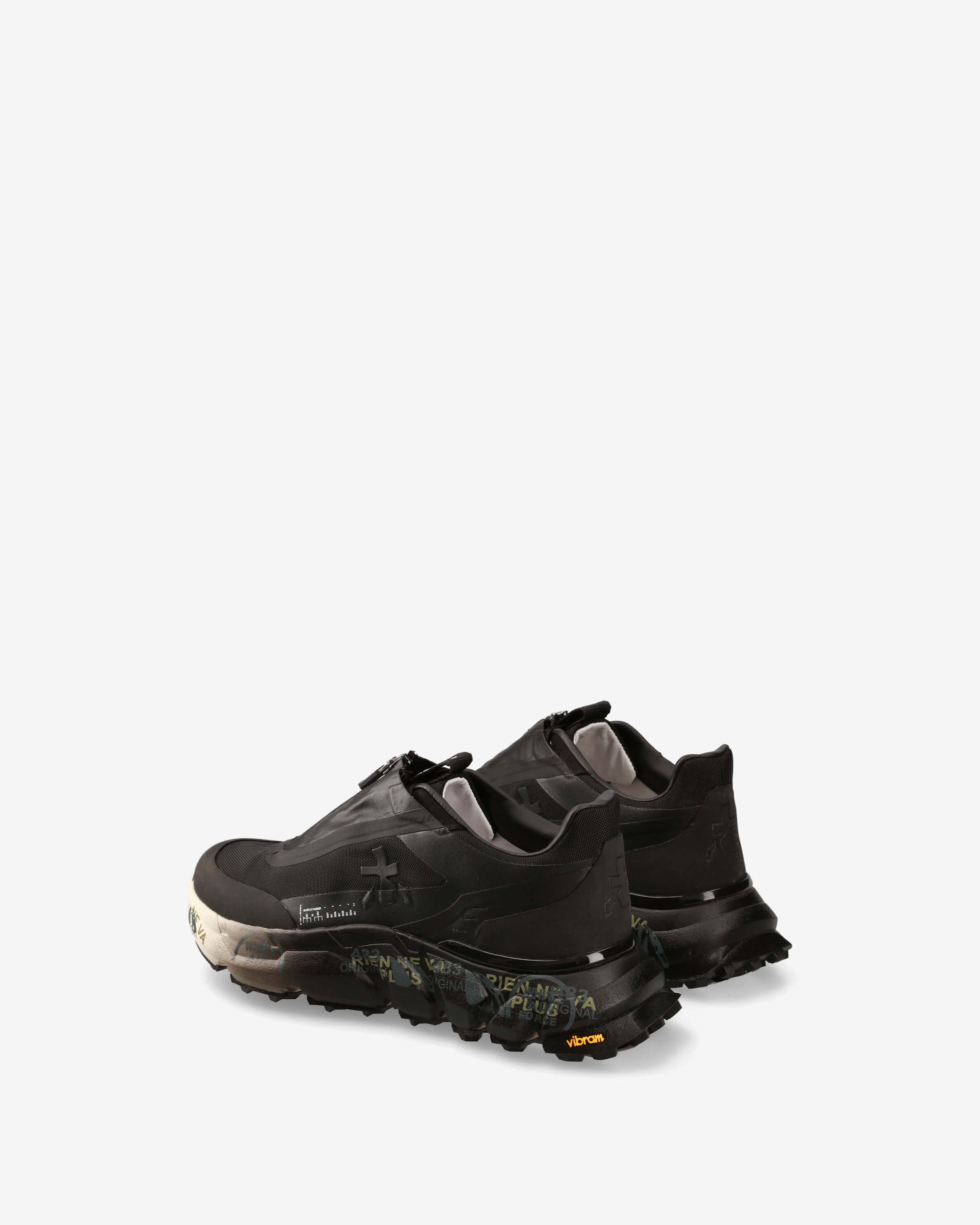 Premiata Sciliar Sneakers – Unisex Black Shoes with Vibram Sole