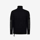 Wool and Nylon Turtleneck Sweater PR275100 Filato Lana 200 Black
