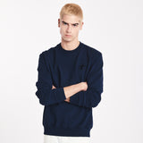 Cotton Sweater PR350310 Navy Blue