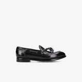 Cola king brass black loafers 32056P