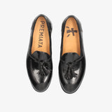 Cola king brass black loafers 32056P