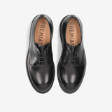 Derby Lace-Up 32102N Horse Ciclone Nero Charlie