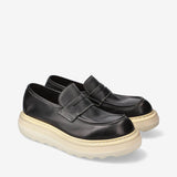 Loafer Over Cal 32161B Calfskin Leather