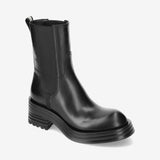 Ankle Boot M6338A Gaucho Nero + Heidi Brushed Leather Booties