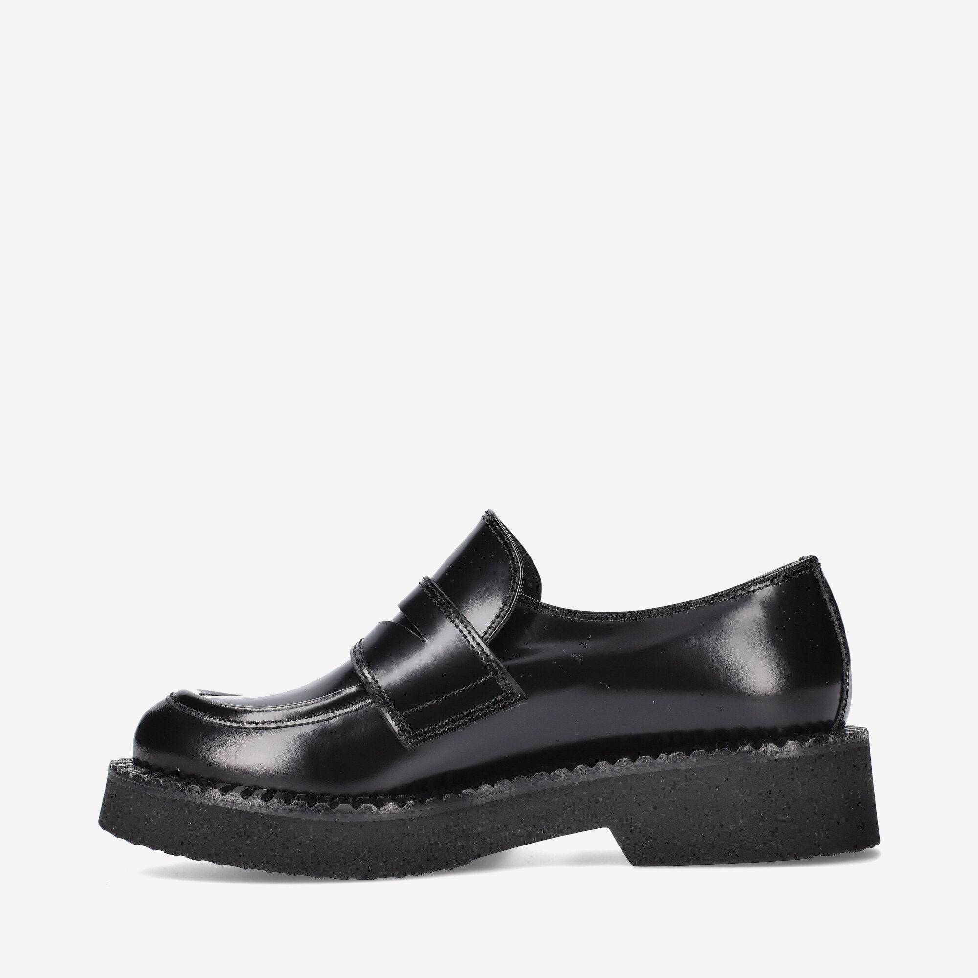 Womens black penny discount loafers