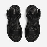 Sandal M6732H Padded Nappa Leather Black