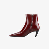 Bordeaux Cher Ankle Boots M6802M with mousse heel