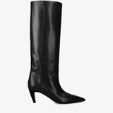 Cher high calfskin boots M6804A Garda Nero