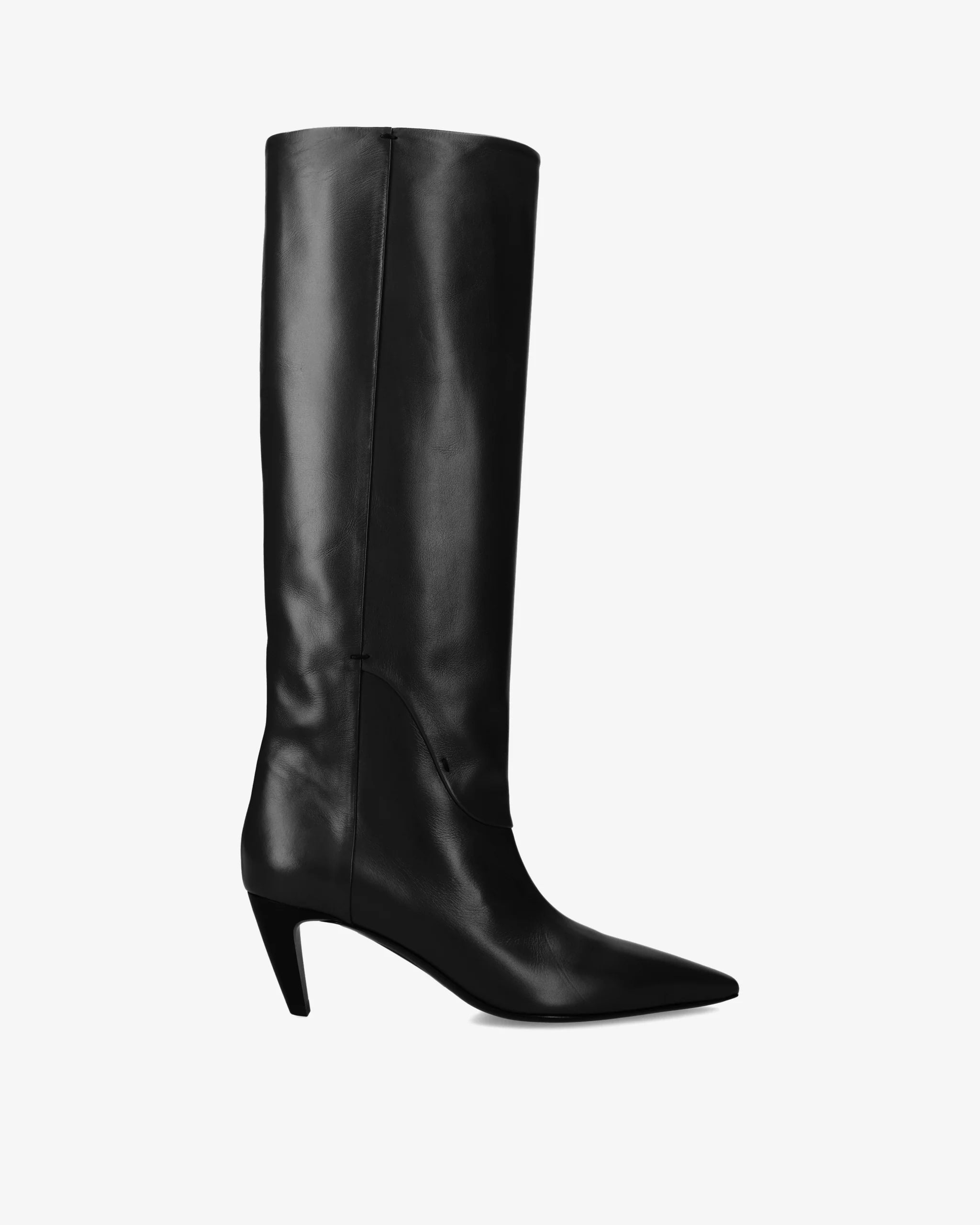 Cher high calfskin boots M6804A Garda Nero 39 EU = 8 US