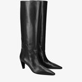 Cher high calfskin boots M6804A Garda Nero